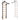 BenchK 221 Wall Bars black front view
