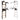 BenchK 232 Wall Bars black front view