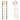 BenchK 711 Wall Bars with Wooden Pull-Up Bar in Black