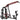 Muscle D Power Leverage V2 Multi-Grip Lat Pulldown / High Row (PL-PV2-MGLP)