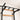 BenchK 222 Wall Bars with Fixed Pull-Up Bar and Dip Bar in Black