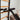 BenchK 233 Wall Bars black with bench attached
