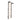 BenchK 721 Wall Bars with Fixed Pull-Up Bar in Black