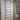 BenchK 721 Wall Bars with Fixed Pull-Up Bar in White