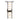 BenchK 722 Wall Bars with Fixed Pull-Up Bar and Dip Bar in Black