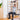 BenchK 723 Wall Bars with Fixed Pull-Up Bar, Dip Bar and Bench in White