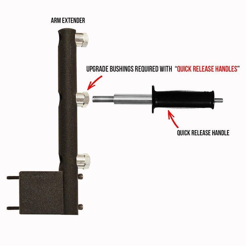 VersaClimber Arm Extenders (Commercial)