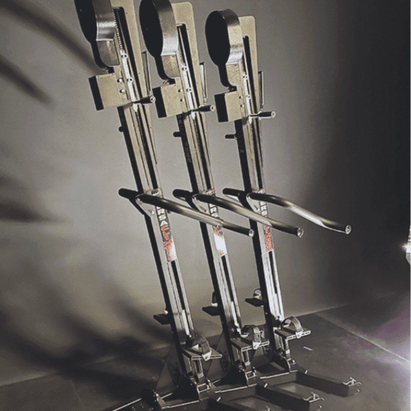VersaClimber Stackable Rolling Base: Stack and store