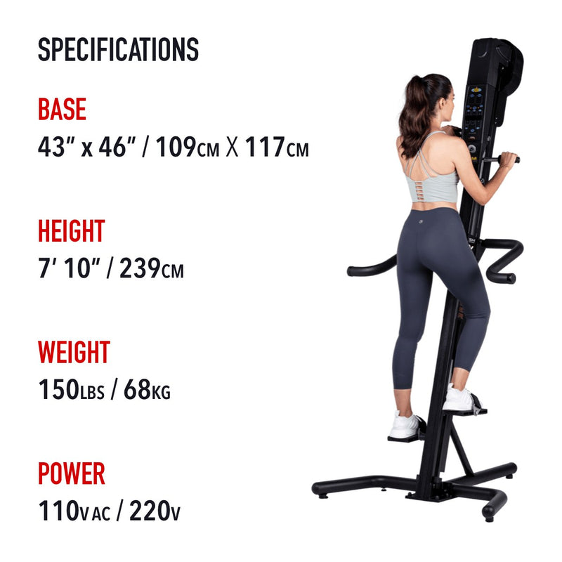 VersaClimber SM-Magnetic Sport Model Vertical Climber (SMM) specifications